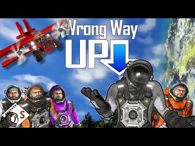 Wrong Way... Up? The Orange Baron Flies Again!