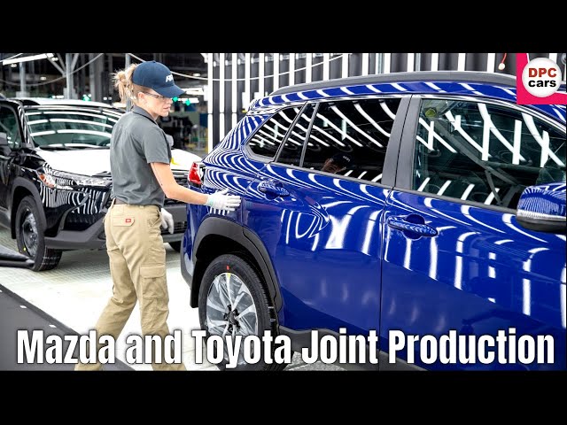 Mazda CX-50 and Toyota Corolla Cross Joint Production in USA 2022
