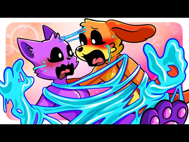 No!! Dogday and Catnap are gummed together?! | Poppy Playtime Animation