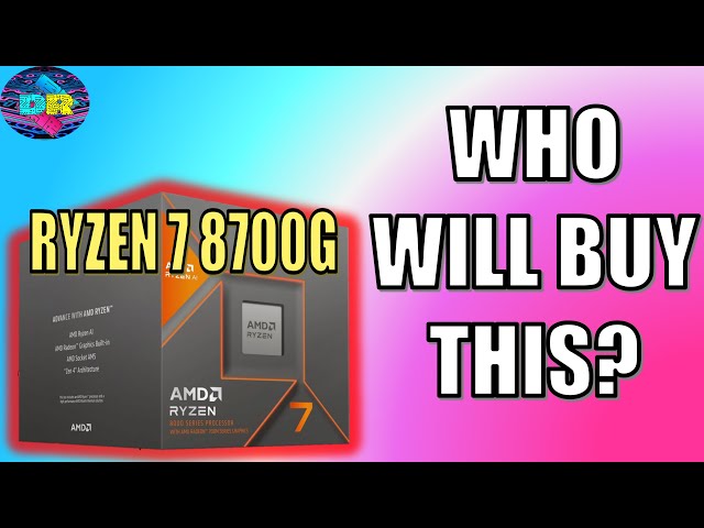 AMDs New Gaming CPU Is Impressive But You Should NOT Buy It - 8700G Value Dilemma