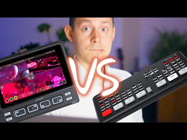 ATEM Mini vs ATOMXCast + Atomos Ninja V: Which Video Streaming Solution Reigns Supreme?