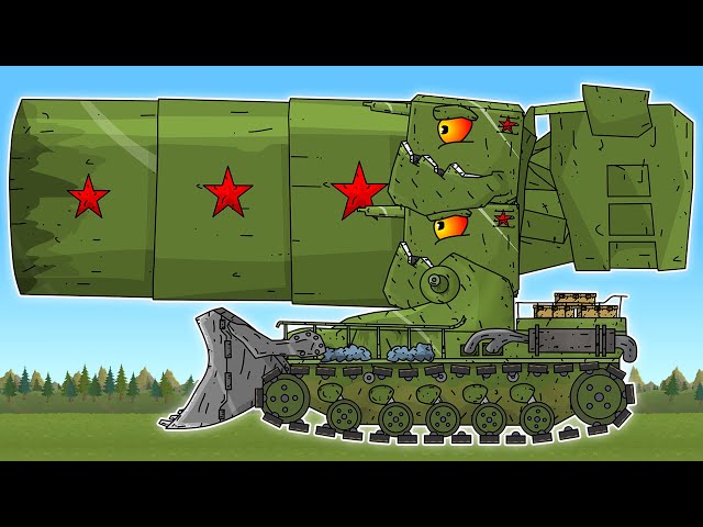 One on One Monster Fight - Cartoons about tanks