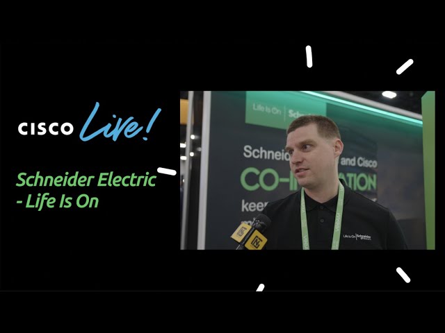 CISCO Live! 2022 | New I.T. Racks from Schneider Electric