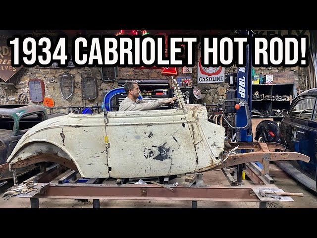 Mike's 1934 Ford Cabriolet Project Is FINALLY Getting Started!!