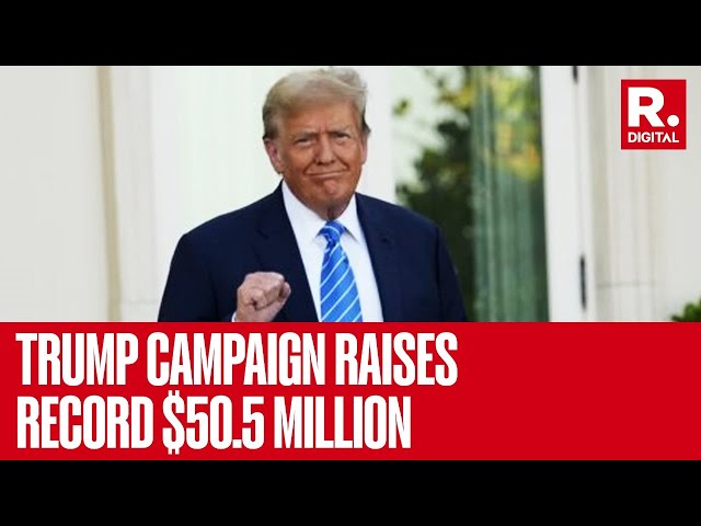 Donald Trump Shatters Record To Raise USD 50 Million At Florida Fundraiser