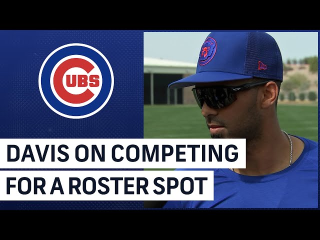 Cubs' Brennen Davis ready to compete for a roster spot in spring training | NBC Sports Chicago