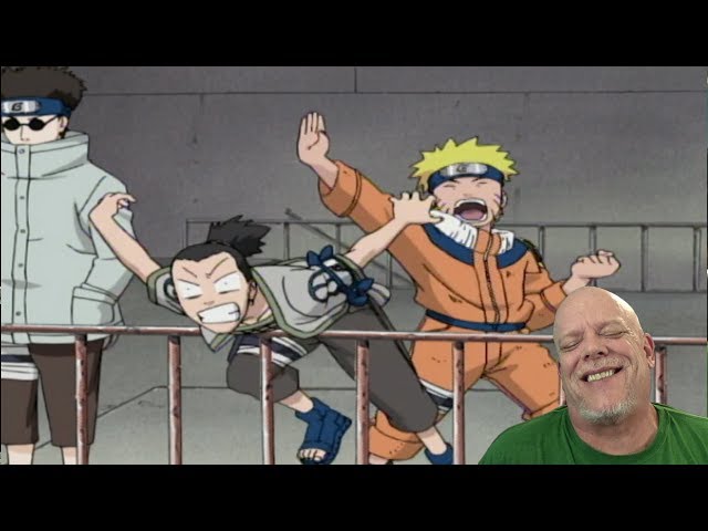 REACTION VIDEO | "Naruto" Clips - Naruto Helps Shikamaru To The Ring!