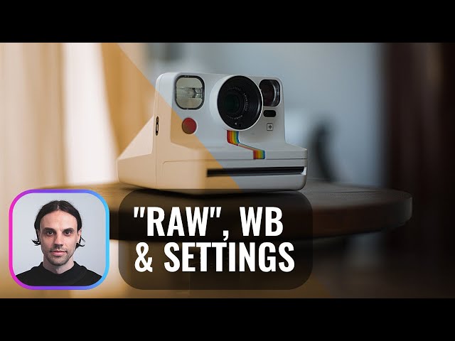 White Balance, Color Space and other camera settings that don't affect 'RAW'
