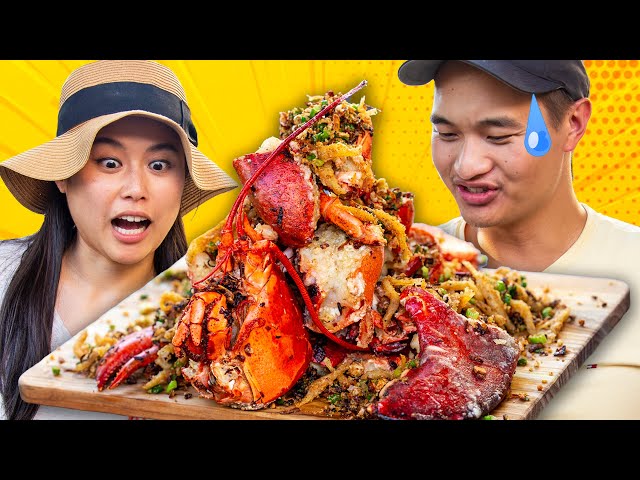 MASSIVE Fried Chinese Lobster Mountain at Home!