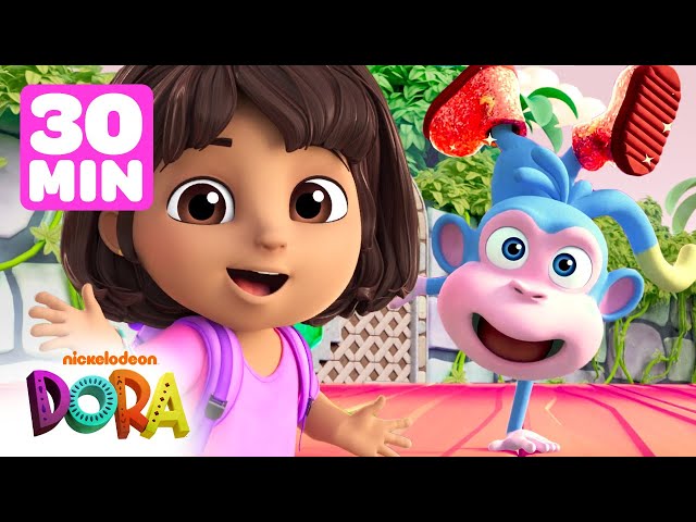 Dora's Aventuras Marathon! #2 💗 30 Minute Compilation | Dora & Friends