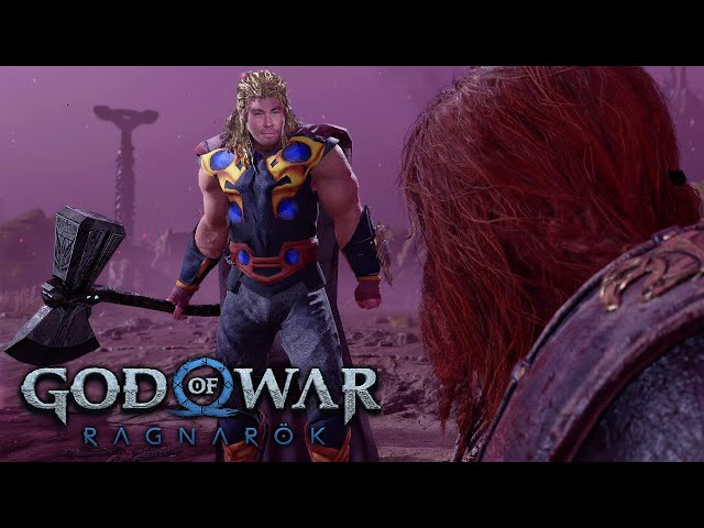 Marvel Thor VS GOW Thor - Who is the Strongest? | God of War Ragnarok VS MCU PS5 Mod