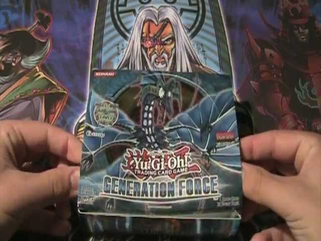 Best Yugioh 2011 Generation Force 1st Edition Box Opening Ever!