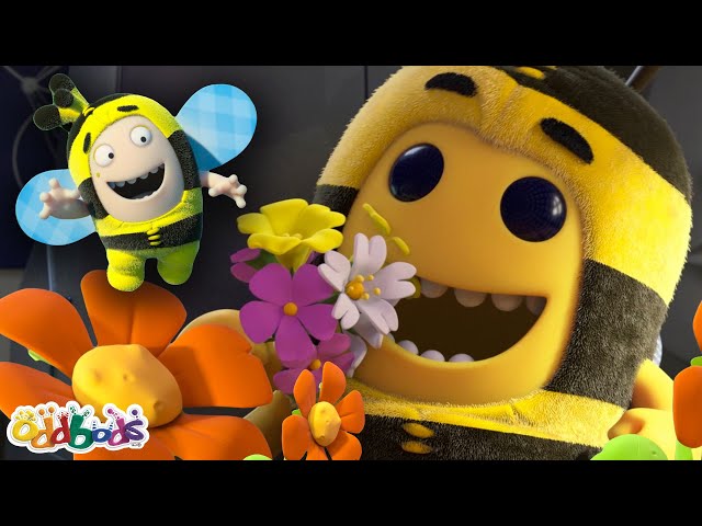 Bubbles Turns into a Bumblebee 🐝 | 2023 Oddbods NEW Full Episode Marathon | Funny Cartoons for Kids