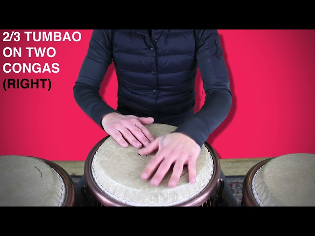 Video Congas 8: Essential Congas Pattern on 2 Drums