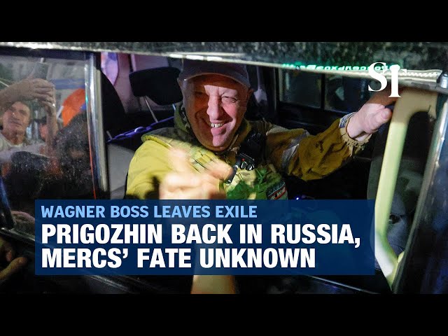 Prigozhin returns to Russia, mercenaries' fate unclear