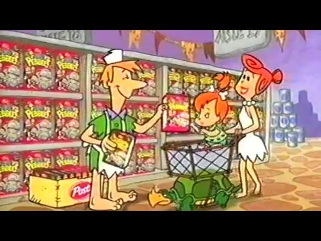 The Flintstones Pebbles Cereal Spies Commercial
