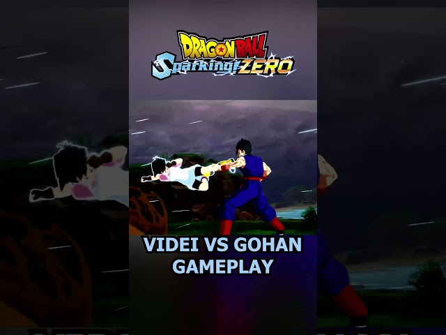VIDEI VS GOHAN GAMEPLAY Dragon Ball Sparking Zero #shorts