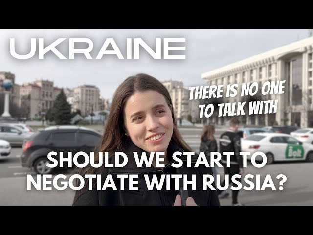 Honest opinion of Ukrainians: «Should we start to negotiate with Russia about peace?»