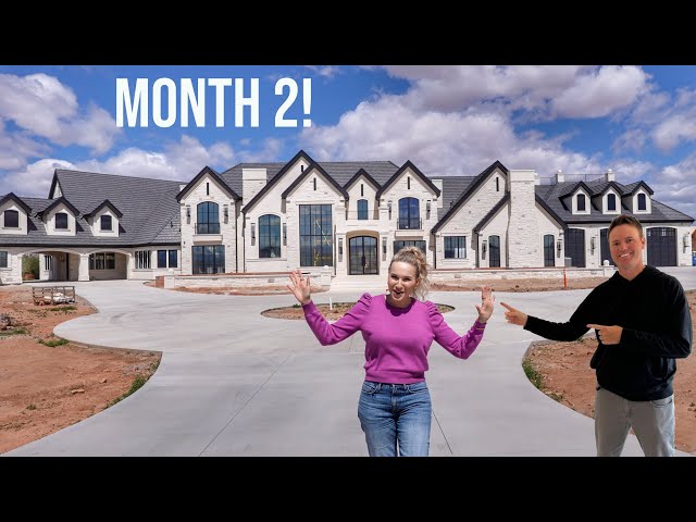 Building Our New Home! Month 2!