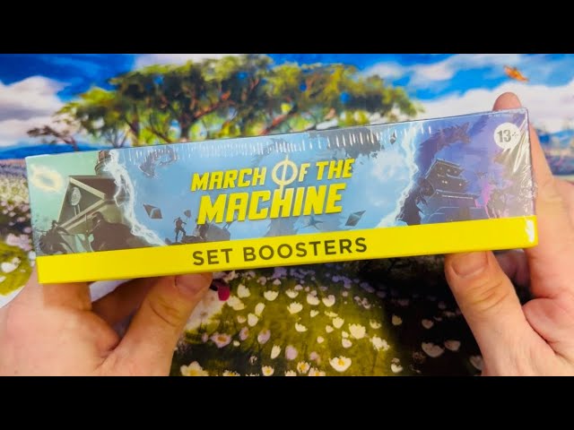 March of the Machines Set booster box! #mtg