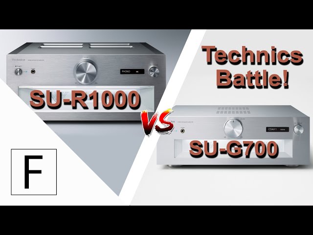 Technics Verstärker Battle - Technics SU-R1000 vs. SU-G700!