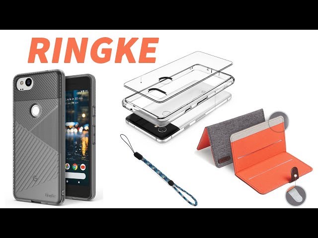 Ringke Fusion Google Pixel 2 Phone Case Invisible Defender Onyx Air iPhone 7 S8