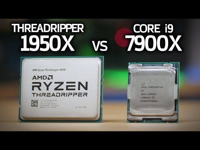 Threadripper 1950X vs i9 7900X Benchmarks! $1000 CPU BATTLE!