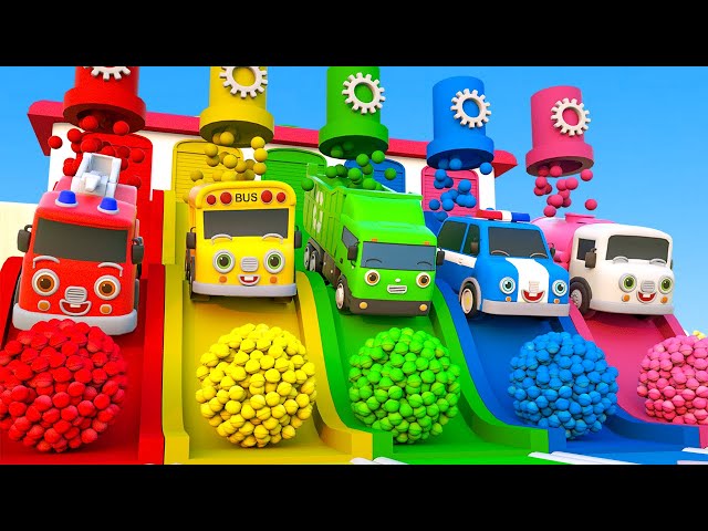 Bingo Song Baby songs color slide and soccer ball play - Nursery Rhymes & Kids Songs