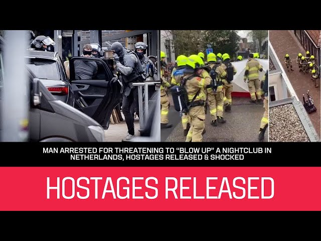 Man arrested for threatening to “Blow Up” a nightclub in Netherlands,  hostages released & shocked
