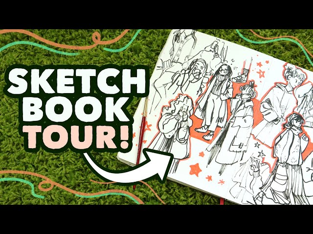 GIANT Sketchbook Tour! // Sept. 2022 (It's finally done!!)