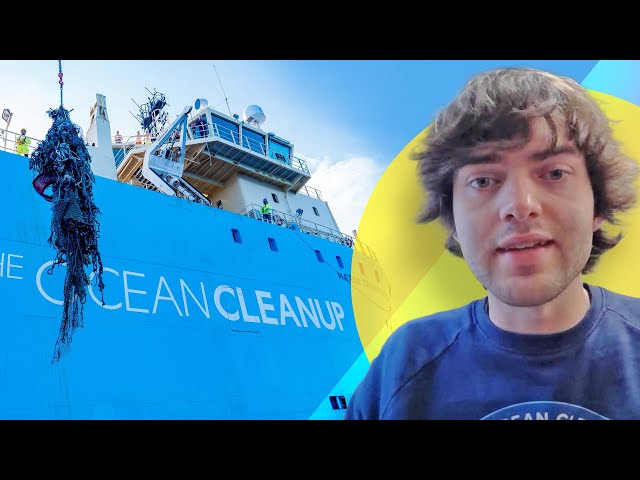 The Ocean Cleanup celebrates first haul of plastic from the Great Pacific garbage patch