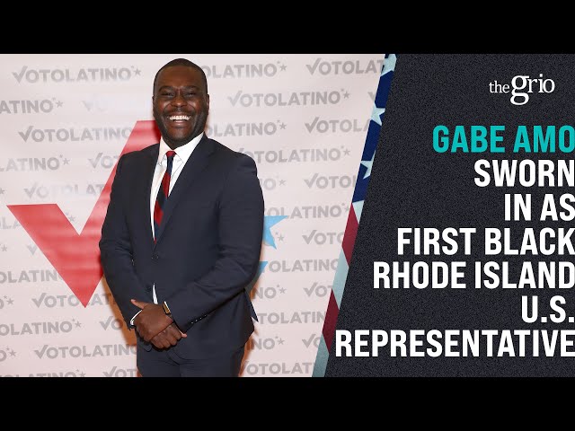 Gabe Amo Sworn in As First Rhode Island's First Black U.S. Representative