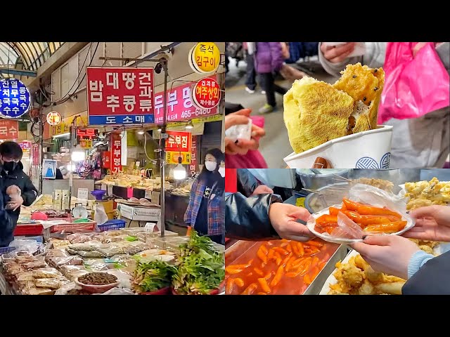Khám phá ẩm thực khu chợ AN YANG siêu rộng ở Hàn Quốc cùng đồng bọn