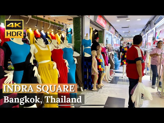 [BANGKOK] Indra Square Shopping Mall "Shop At Pratunam With Bargain Price" | Thailand [4K HDR]
