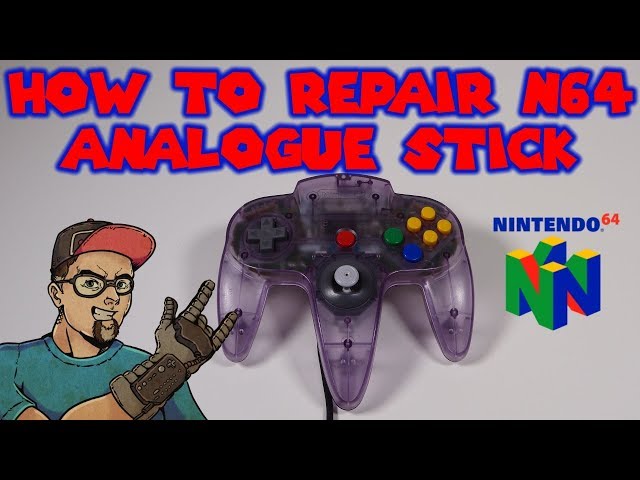 How To Repair Nintendo 64 Analogue Stick - GameCube N64 Stick Mod Upgrade