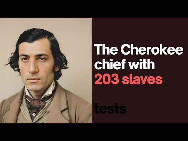 The sad story of a Cherokee slave owner