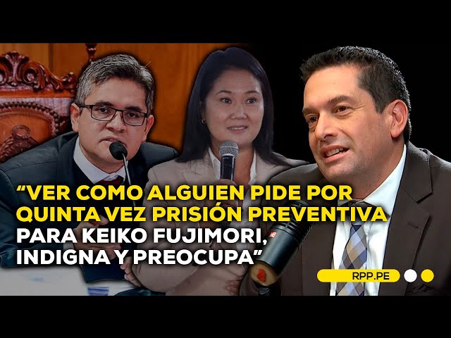 Fiscal José Domingo Pérez vuelve a pedir prisión preventiva para lideresa de Fuerza Popular