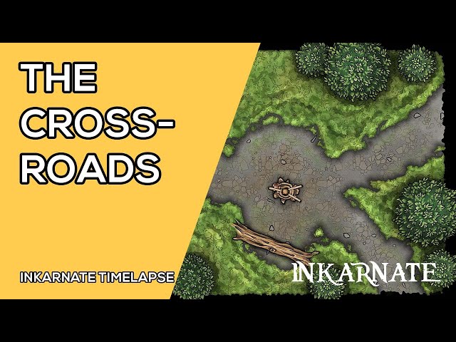 The Crossroads | Inkarnate Timelapse