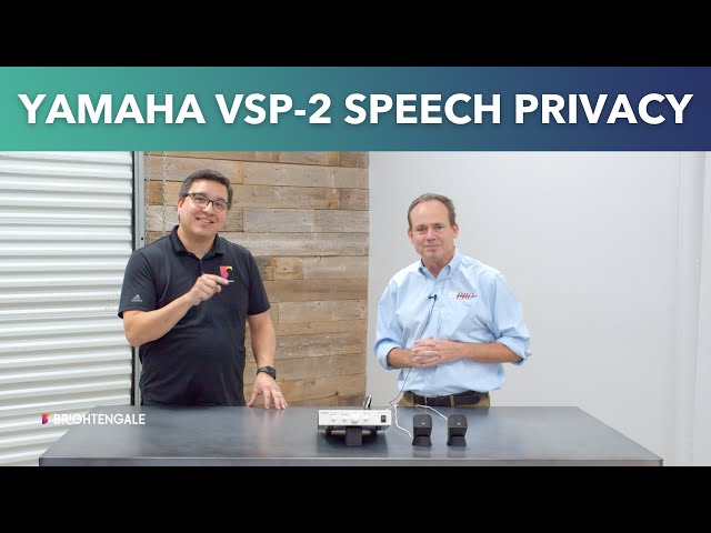 Best Speech Sound Masker Solution for Meetings: Yamaha VSP-2 Speech Privacy Unit
