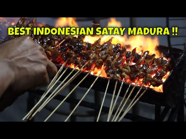 Indonesian Grilled Satay | Sate Madura Sakera | Indonesian Street Food
