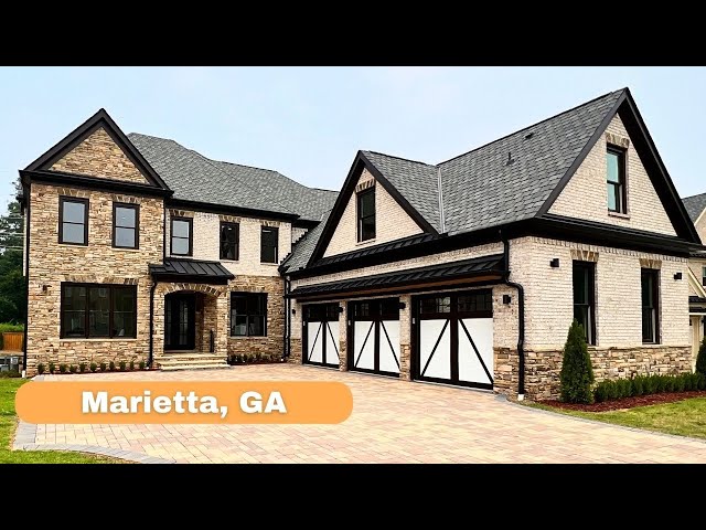 TOUR THIS SPECTACULAR  7,600 Sq Ft Luxury Home For Sale in Marietta GA | East Cobb