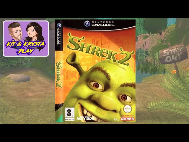 First Time EVER Playing Shrek 2 on Nintendo GameCube