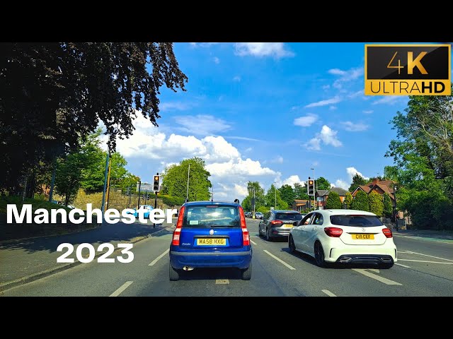 A Afternoon 🌅 Driving in Manchester with Relaxing Music 🎶  / Drive With Me / Manchester Driving 2023