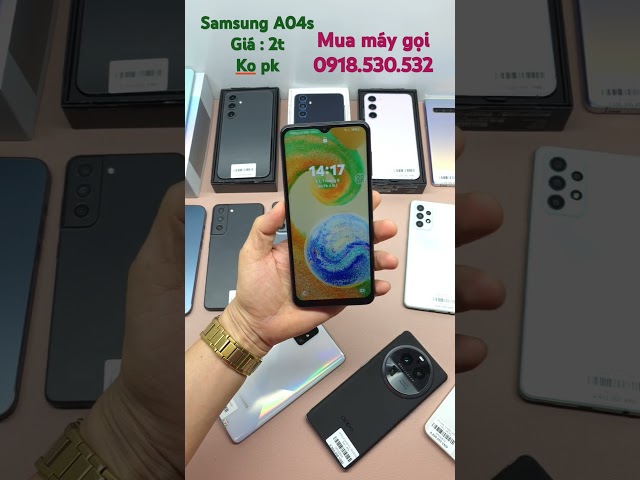 Samsung A04s, máy giá rẻ dùng cực hay và rất bền #samsunga04s