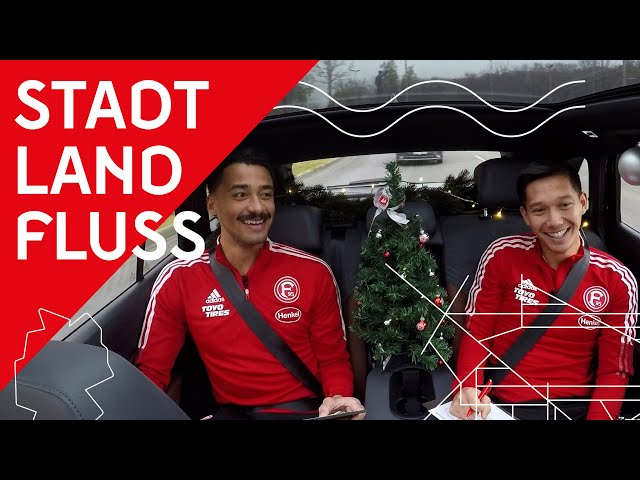 Stadt, Land, Fluss! | "Weihnachtsspecial" mit Shinta Appelkamp & Emmanuel Iyoha | Fortuna Düsseldorf