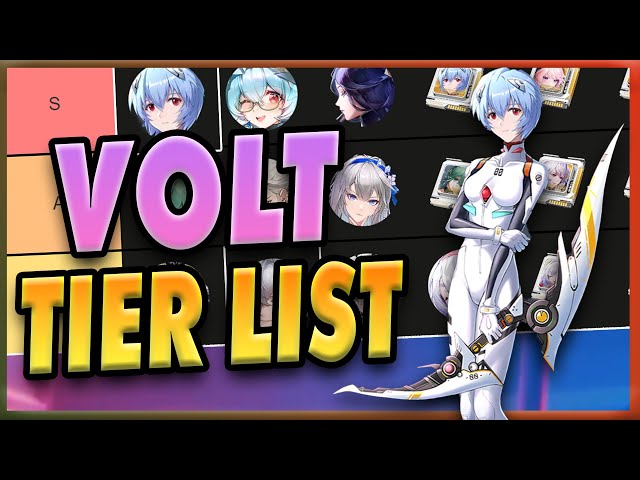 {UPDATED} VOLT TIER LIST for PATCH 3.7 | Tower Of Fantasy