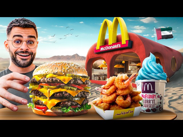 Tasting McDonald's in Dubai !