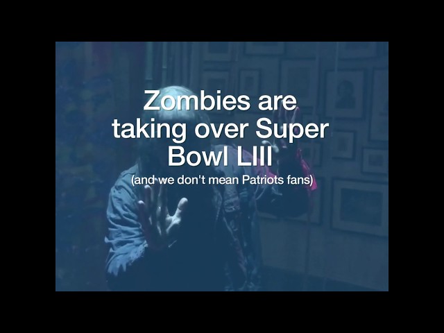 Zombies meet the Super Bowl