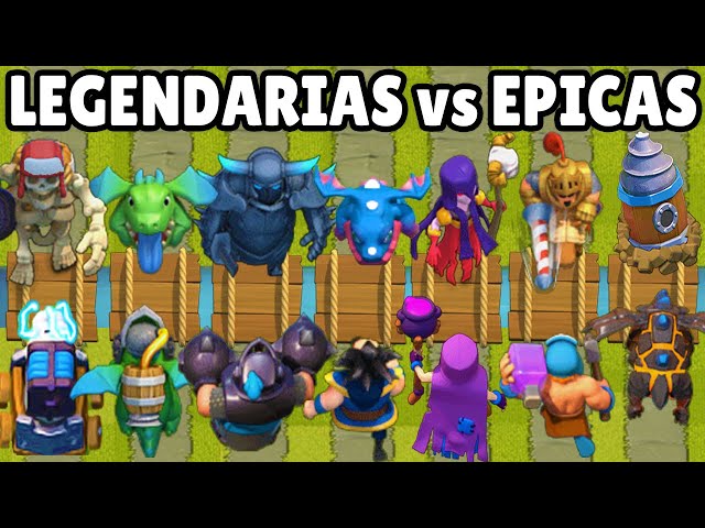 LEGENDARY VS EPIC | WHICH IS BETTER QUALITY? | CLASH ROYALE OLYMPICS