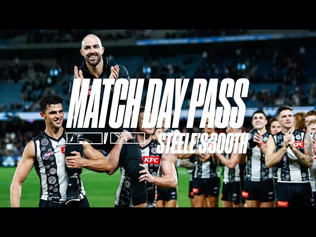 Inside Steele Sidebottom's 300th AFL Game | Match Day Pass